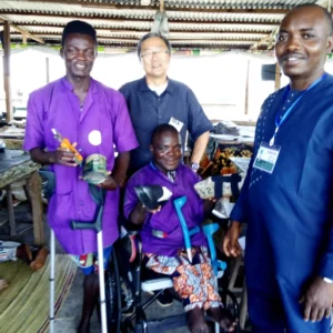 Aux côtés des personnes handicapées — Cotonou, 9 novembre 2023