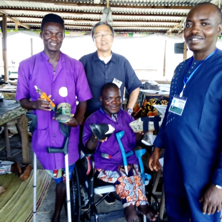 Aux côtés des personnes handicapées — Cotonou, 9 novembre 2023